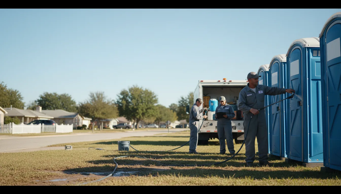 Long-Term Portable Toilet Rental in Weldon, CA near me